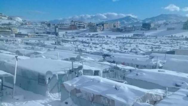 AISE UNICEF: IN LIBANO 40 MILA BAMBINI A RISCHIO PER LE TEMPESTE INVERNALI