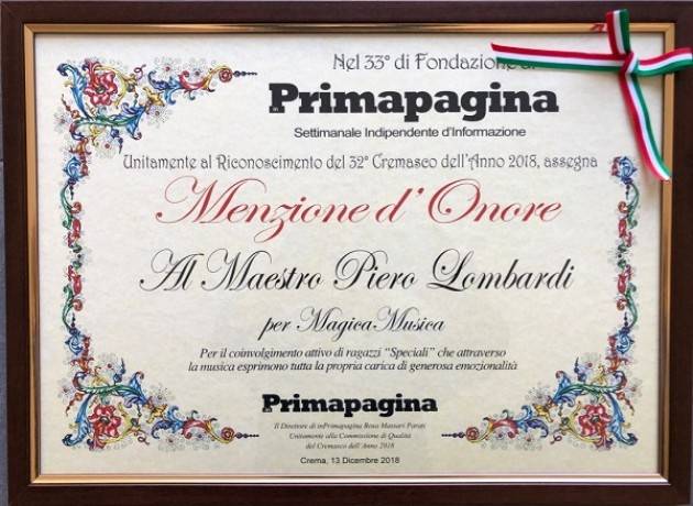 Cremasco dell’Anno 2018, standing ovation per MagicaMusica