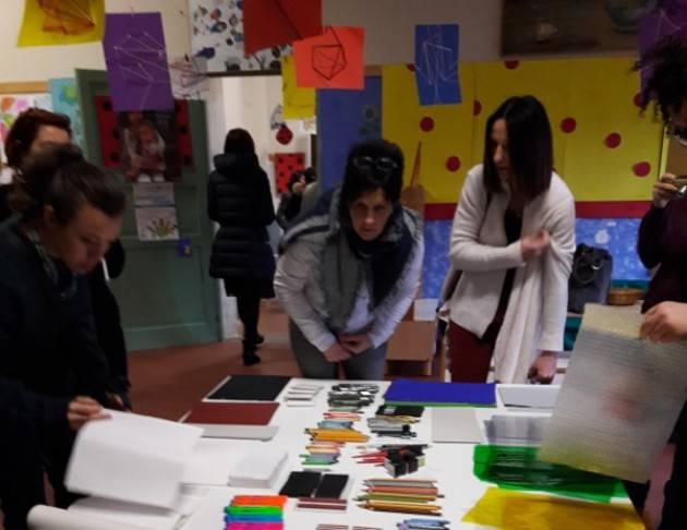 Cremona: Primo workshop interattivo del corso di formazione con Reggio Children