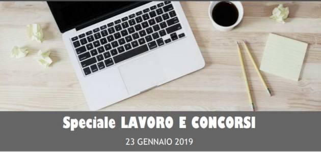 InformaGiovani Cremona Speciale Lavoro e Concorsi Proposte del 23 gennaio 2019