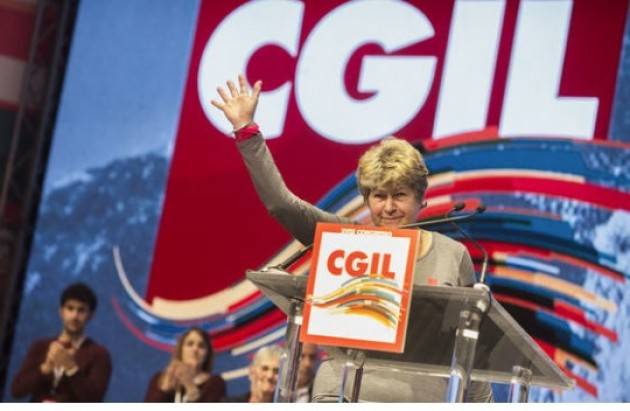 XVIII Congresso Cgil Camusso : noi ci siamo, la nostra sfida per il Paese . Il 9 febbraio in piazza