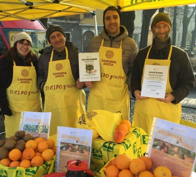 Domenica 27 gennaio a Rivolta d’Adda, con gli agricoltori di Coldiretti: Campagna Amica 'a tutta vitamina C'