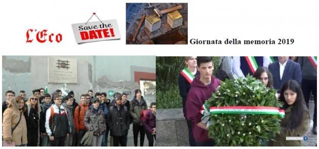 L’ECOSAVETHEDATE  Giornata della memoria 2019