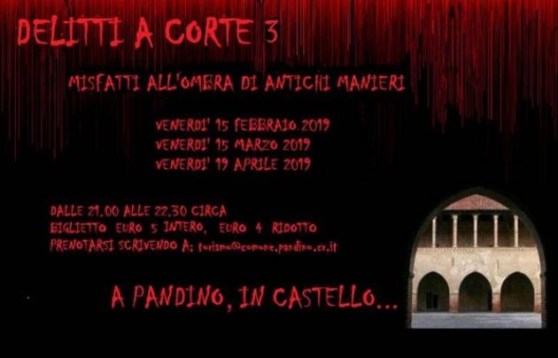 Visite serali al castello di Pandino Evento del 19 aprile