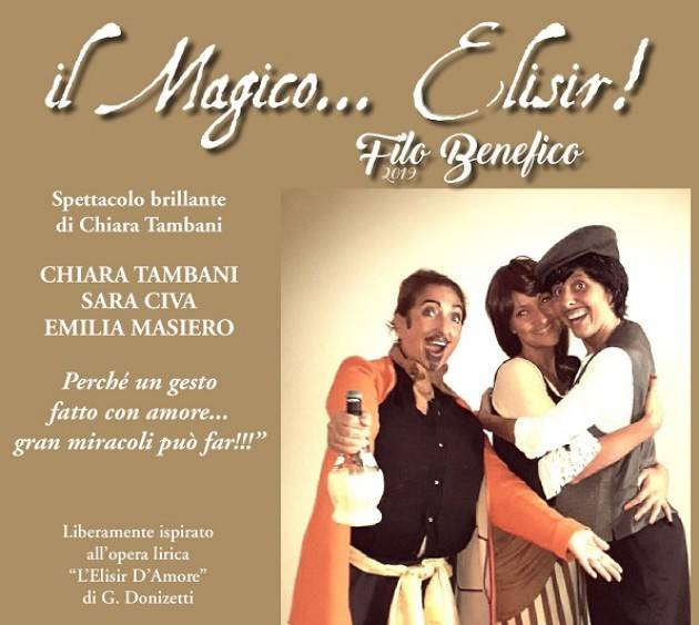 Cremona: Il magico...elisir! lunedì 4 febbraio al Teatro Filodrammatici