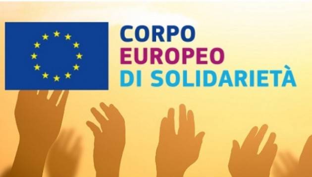 Il Corpo europeo di Solidarietà: opportunità per i giovani e risorsa per la comunità