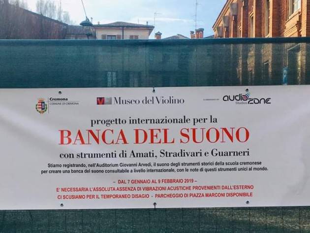 (Video) MDV Cremona Paolo Bodini soddisfatto di come sta andando il  progetto ‘Banca del Suono’