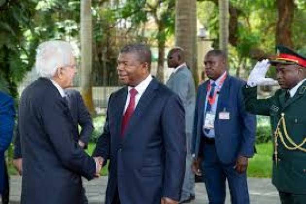 AISE AFRICA MATTARELLA a LUANDA : L’AFRICA È IL CONTINENTE