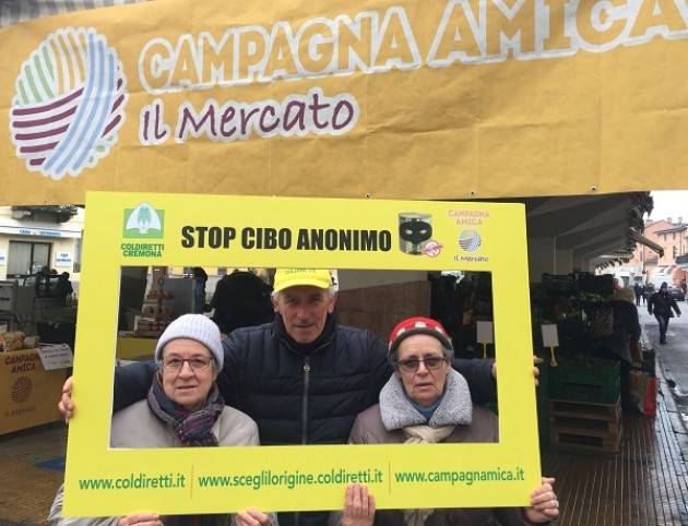 Domenica 17 febbraio al mercato di Campagna Amica a Crema i cittadini diventano ‘testimonial’