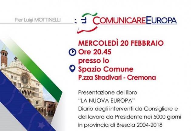 Presentazione del libro 'La nuova Europa, casa delle nazioni' di Pier Luigi Mottinelli