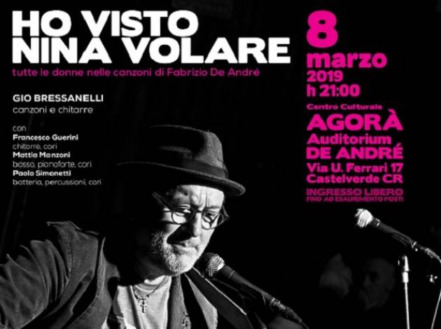'Ho visto Nina volare' a Castelverde - venerdì 8 marzo