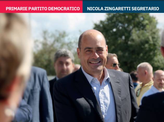 Cremona Primarie PD 3 marzo IN 100 PER #VOLTAREPAGINA CON NICOLA ZINGARETTI