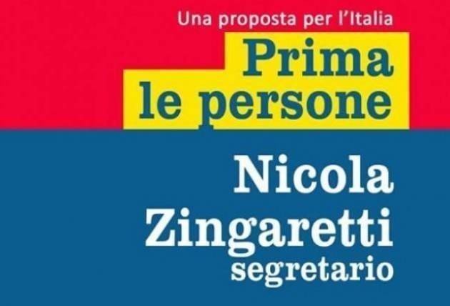 Cremona Primarie PD 3 marzo IN 100 PER #VOLTAREPAGINA CON NICOLA ZINGARETTI