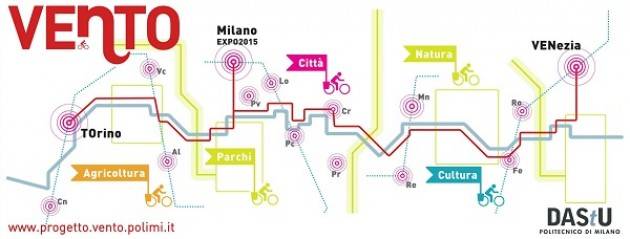 Ciclovia VenTO: l’anello che interessa Cremona, Piacenza e Lodi sia nel primo stralcio attuativo