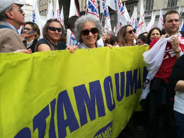 Manifestazione di Milano ‘People - Prima le persone’, molti i cremonesi (di Gian Carlo Storti)