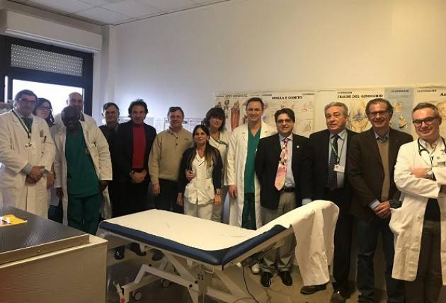 DONAZIONE DEL ROTARY CLUB BRESCELLO TRE DUCATI E DISTRETTO 2072 ALL’ORTOPEDIA DELL’OSPEDALE OGLIO PO