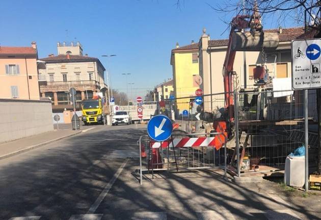 Cremona, Padania Acque : Da domani, mercoledì 6 marzo, proseguono i lavori fognari in via Brescia