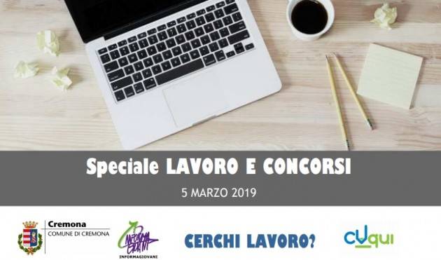 InformaGiovani Cremona Speciale Lavoro e Concorsi Proposte del 5 marzo  2019