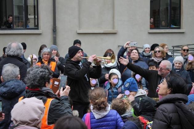 Piacenza Pedibus Jazz alla scuola Mazzini.