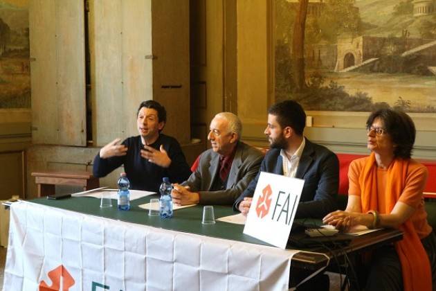 Presentazione Giornate FAI di primavera alla presenza del sindaco Gianluca Galimberti