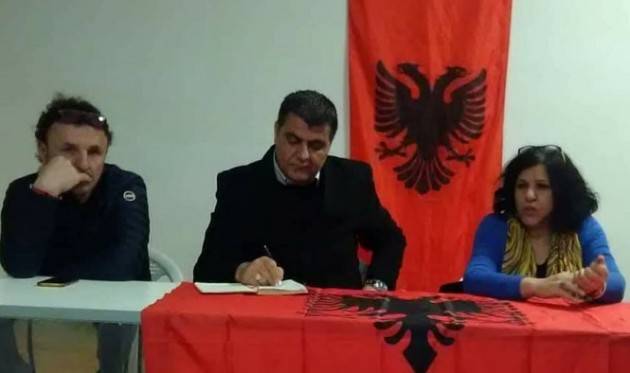 Rosita Viola, invitata da Hajazi LANDI,  incontra la comunità albanese nella nuova sede di Cremona