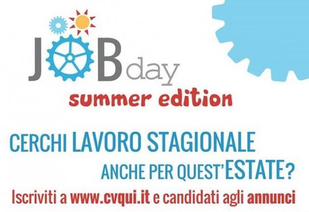 Conto alla rovescia per il Job Day Summer Edition 2019