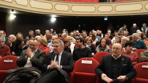 L’ECOEVENTI Un successo la presentazione di ‘HO IMPARATO’ di Enrico Letta al Teatro Filo di Cremona