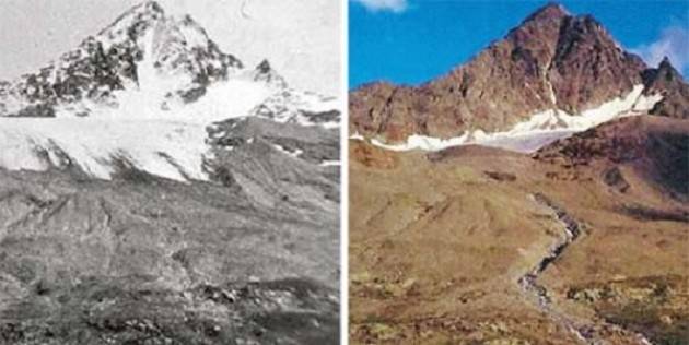 Il ghiacciaio dei Forni non esiste più