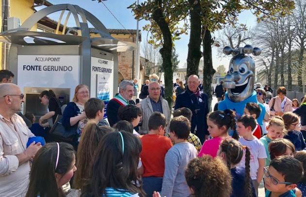 Casaletto Ceredano: Padania Acque e comune inaugurano la casa dell’acqua ‘Fonte Gerundo’