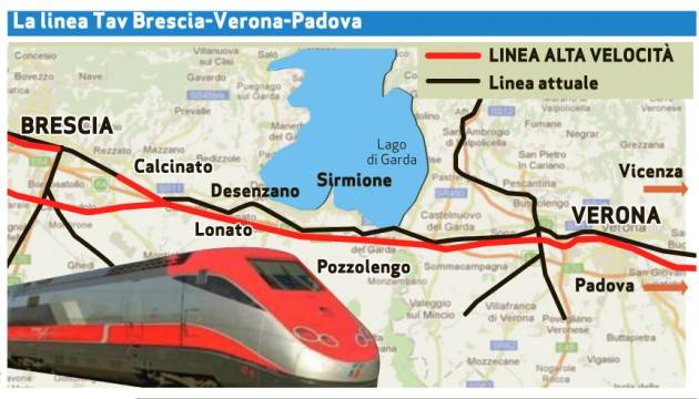 TAV BRESCIA-VERONA: PIZZAROTTI MINACCIA DI CHIEDERE I DANNI PER LAVORI RITARDATI (Dario Balotta Onlit)