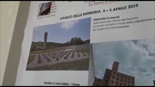 Cremona Viaggio della Memoria 2019 Intervista a Ilde Bottoli (Video G.C.Storti)