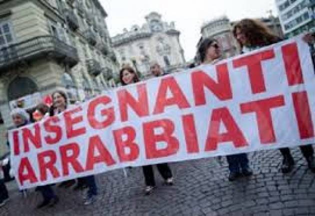 Istruzione e ricerca Scuola, sindacati confermano sciopero 17 maggio
