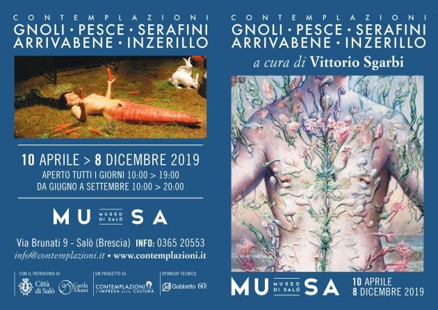 Contemplazioni: nuova mostra da aprile al MuSa di Salò,curata da Vittorio Sgarbi