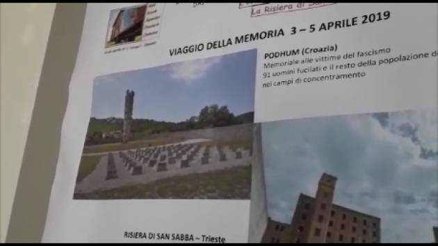 Cremona I promotori del 24° viaggio della Memoria in Croazia ringraziano