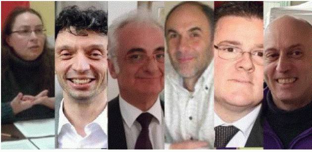 Ci siamo: Berardi, Galimberti, Giovetti, Madoglio,Malvezzi e Nolli  si contendono la carica sindacoCremona2019 (Di G.C.Storti)