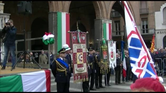 Cremona  Forte manifestazione antifascista nella Festa 25 aprile 2019,74° Liberazione (Video di G.C.Storti)