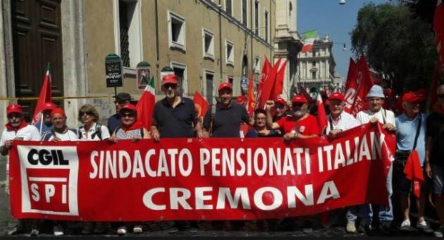 Mimmo Palmieri (Spi-CGIL Cremona): tutti i pensionati a Roma il 1° giugno contro il governo Lega-M5S (Video di G.C.Storti)