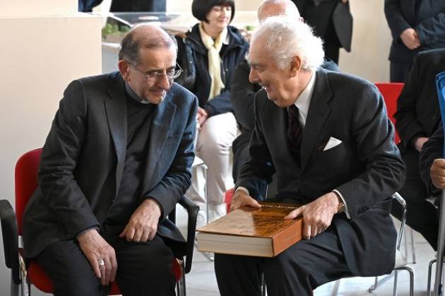 L'Arcivescovo di Milano a Cremona per visitare il cantiere del nuovo Campus della Cattolica