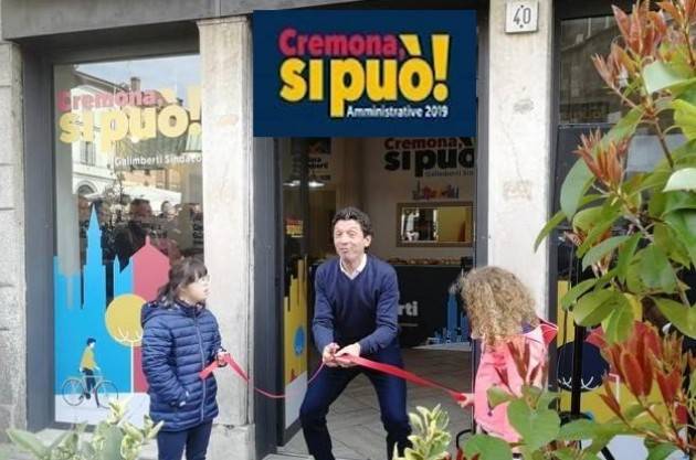Le sei liste ed i simboli che sostengono Gianluca Galimberti sindaco di Cremona2019