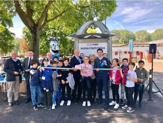 Cremona, Padania Acque S.p.A.: aperta la ‘Nuova Fonte Padus’ con Gianluca Galimberti (Video G.C.Storti)