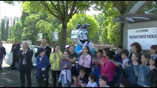 Cremona, Padania Acque S.p.A.: aperta la ‘Nuova Fonte Padus’ con Gianluca Galimberti (Video G.C.Storti)