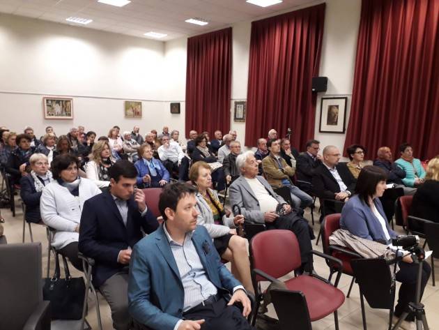 Sicurezza ed immigrazione Diego Vairani  illustra  programma di RinnovaSoresina2019 (Video G.C.Storti)