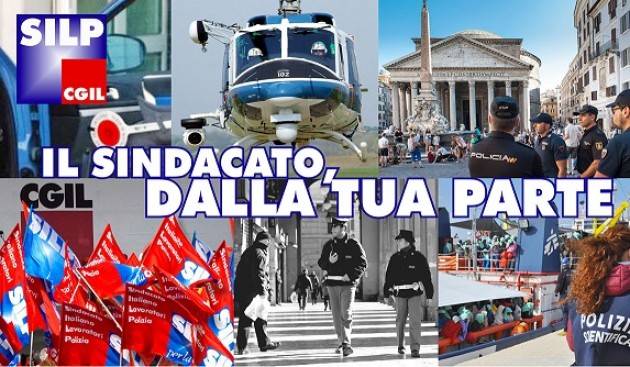Silp-Cgil Sicurezza Polizia, gli aumenti contrattuali? Meno di un caffè al giorno di G.I.