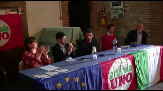 Roberto Speranza (Art.Uno ) a Cremona per il sostegno a Gianluca Galimberti sindaco2019 (Video G.C.Storti)