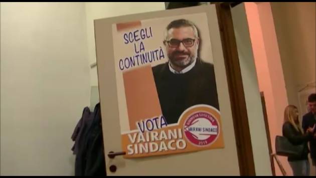 I candidati  lista RinnovaSoresina2019 Diego Vairani Sindaco presentano il programma (Video G.C.Storti)