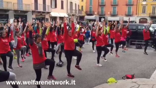 Ra silent walking è sbarcato a Crema grazie all’associazione AISM (Video E.Mandelli)