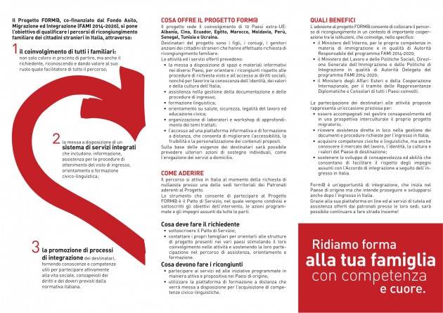 Acli. Il Progetto FORM@, co-finanziato dal Fondo Asilo, Migrazione ed Integrazione. 