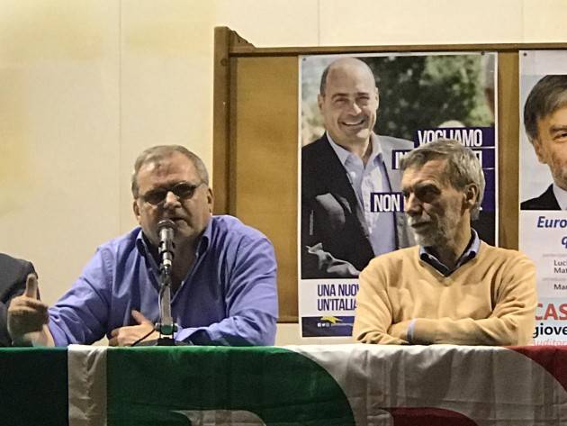 Casalmaggiore Graziano Del Rio (PD) sostiene Fabrizio Vappina Candidato Sindaco (Video)