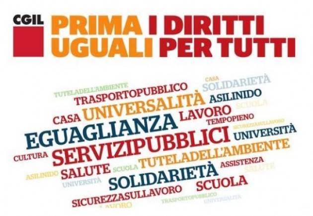 Autonomia differenziata ‘Prima i diritti uguali per tutti’, la Cgil in campo