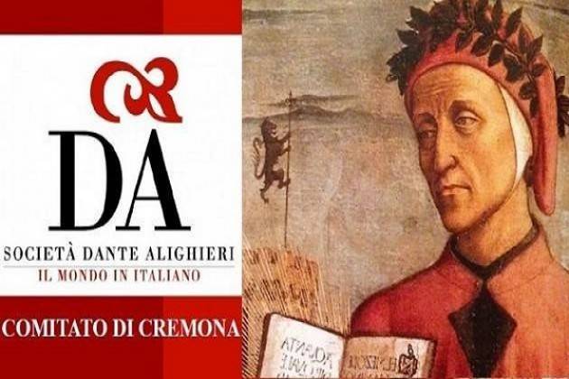 Cremona Società Dante Alighieri Incontro con il Prof F.Verdi su POESIA E TEOLOGIA DELLA SANTITÀ... il 29 maggio